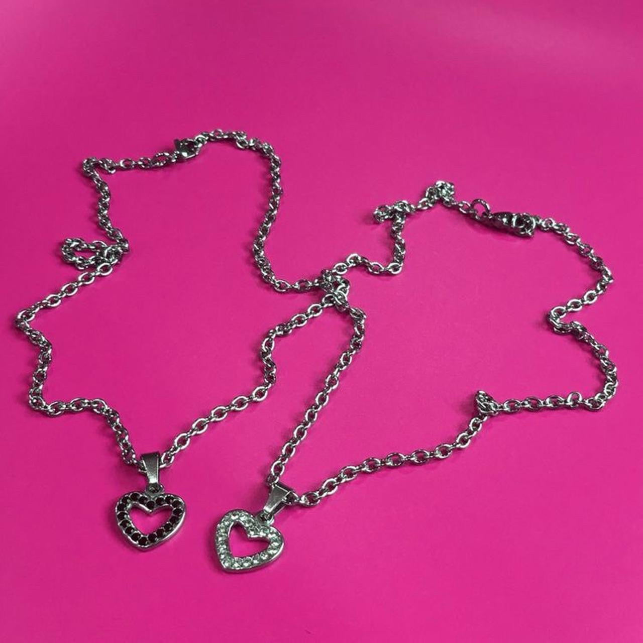 Rhinestone Heart necklace